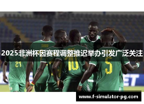 2025非洲杯因赛程调整推迟举办引发广泛关注 2025非洲杯因赛程调整推迟举办引发广泛关注